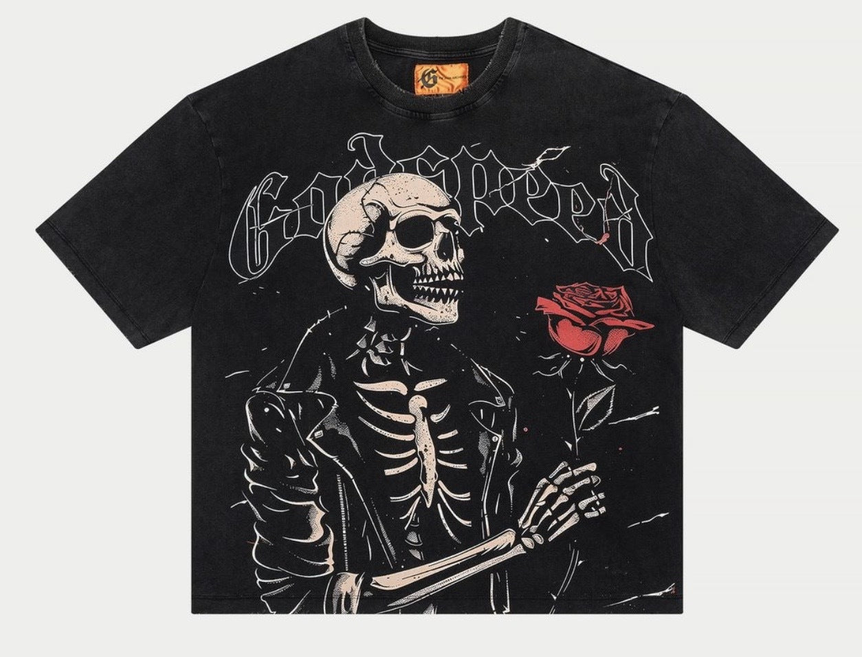 Godspeed Valentine T Shirt Black