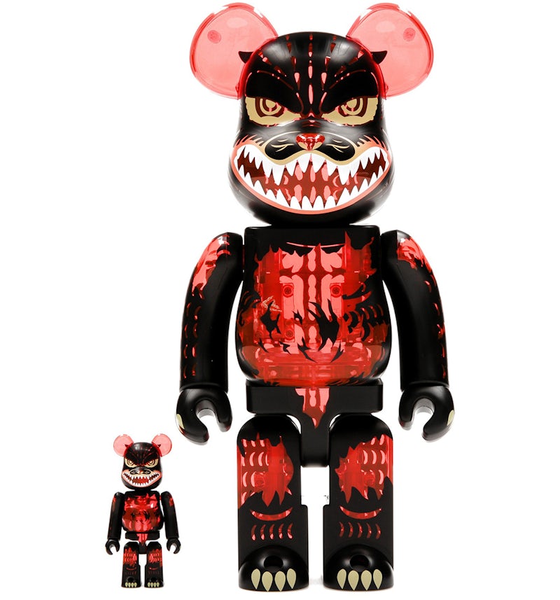 Bearbrick Godzilla VS Destoroyah version Godzilla (Meltdown) 100% & 400% Set