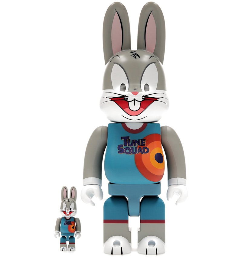 Bearbrick x Space Jam: A New Legacy Rabbrick Bugs Bunny 100% & 400% Set
