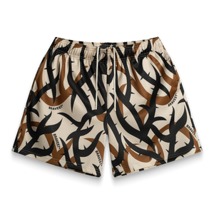 Bravest Studios Brown Thorn Shorts