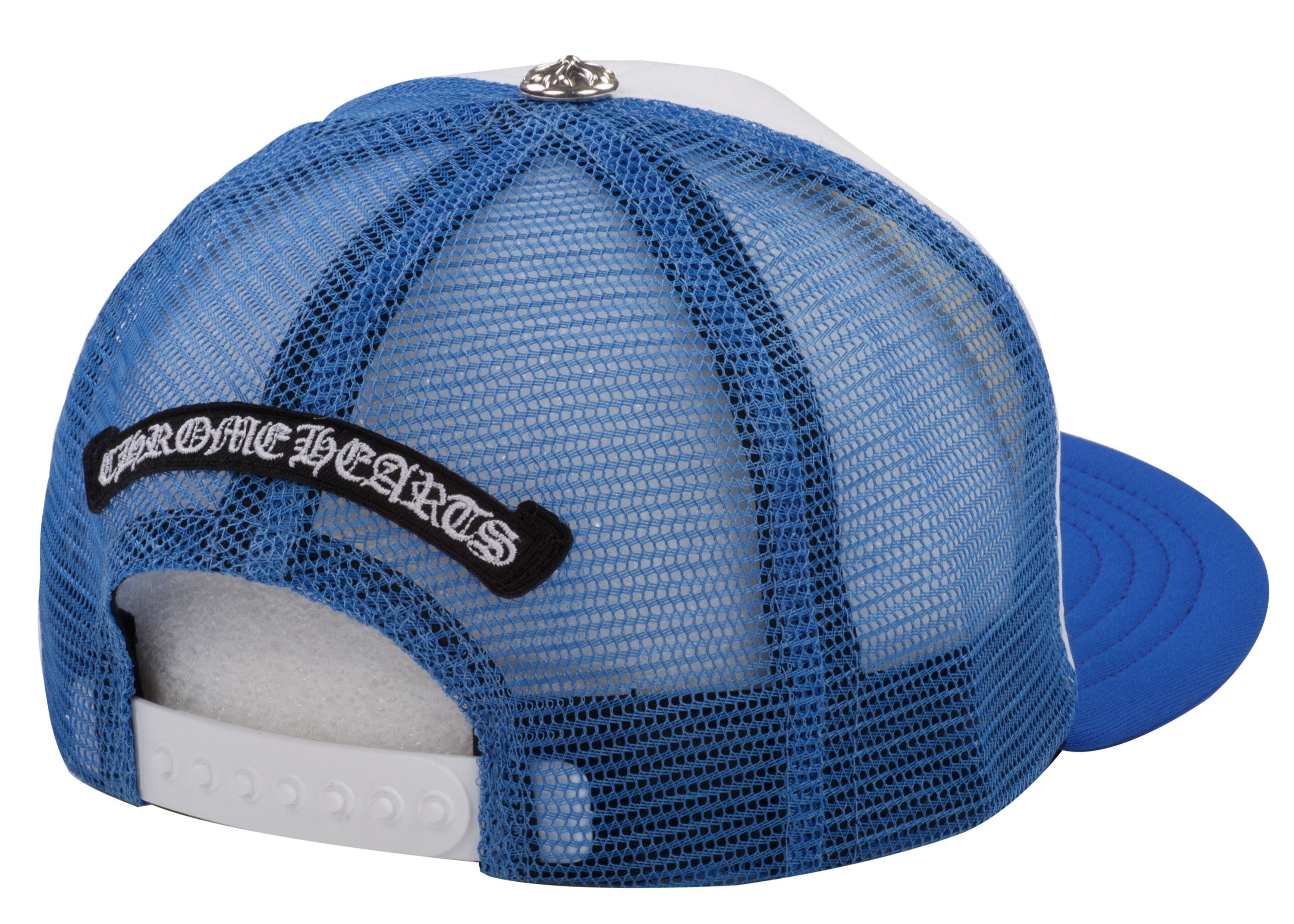 Chrome Hearts Art Basel Triple Cross Trucker Blue