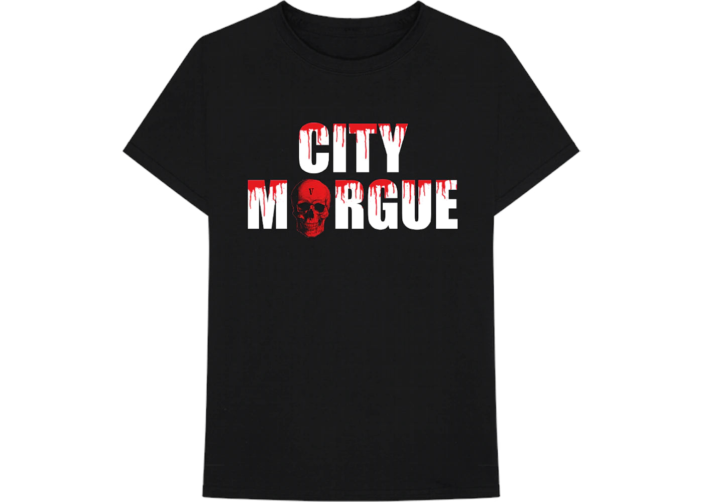 Vlone X City Morgue Drip T-Shirt Black