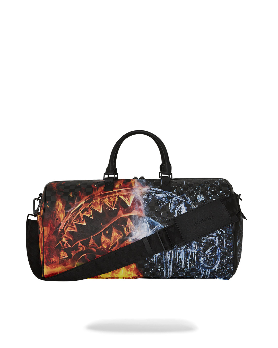 Sprayground Fire & Ice Shark Large Duffle
