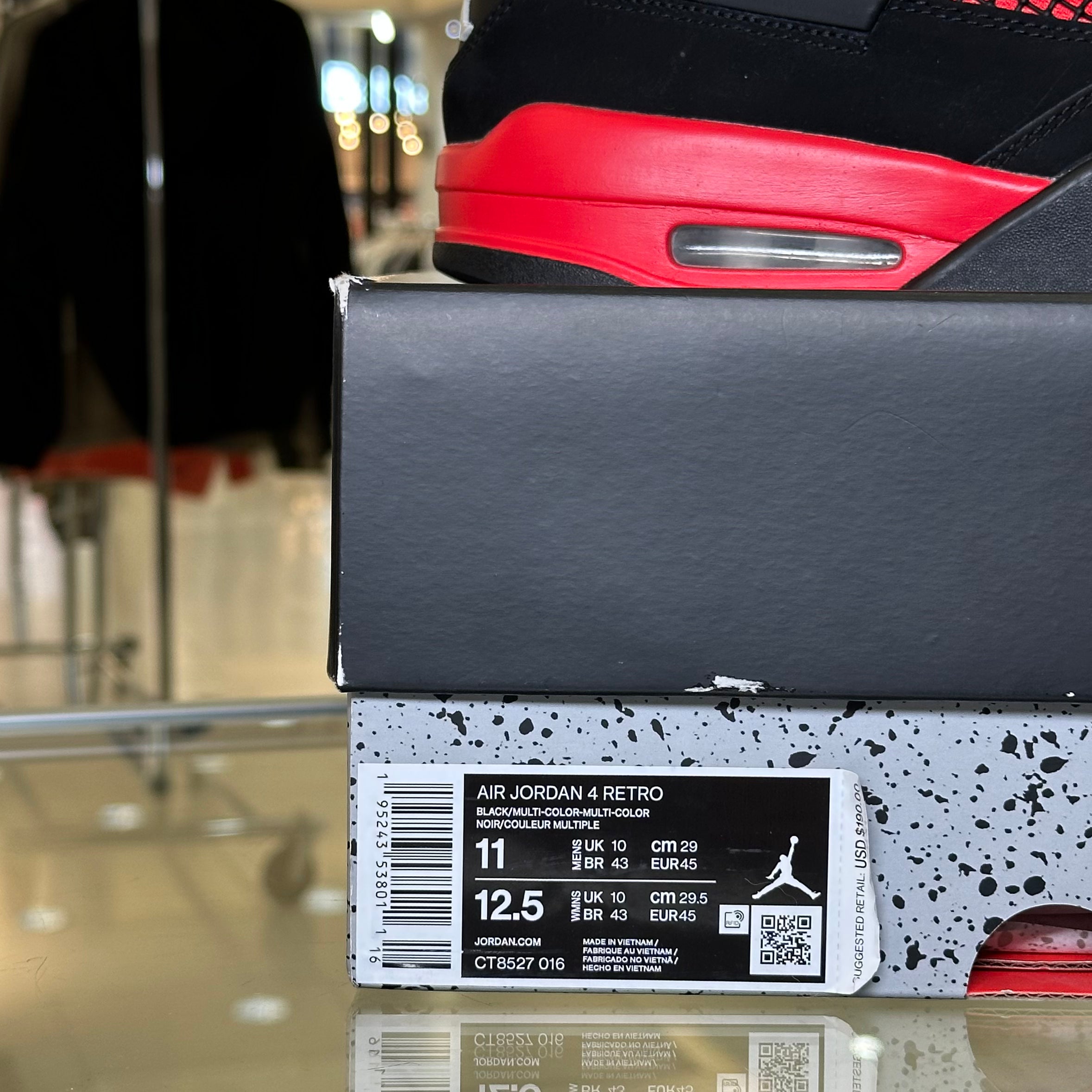 Air Jordan 4 Retro Red Thunder (Pre-Owned)