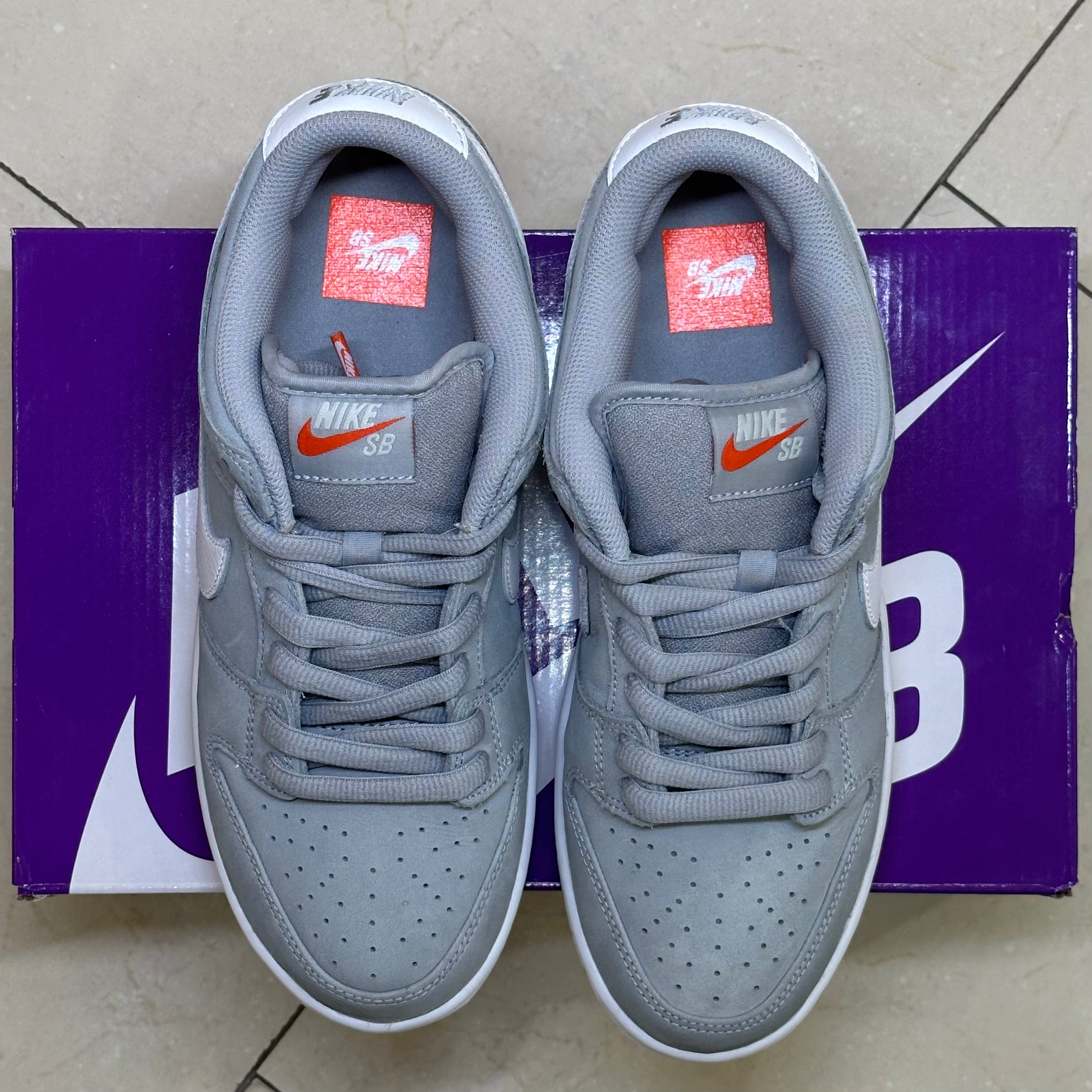 Nike SB Dunk Low Pro ISO Orange Label Wolf Grey Gum (Pre-Owned)