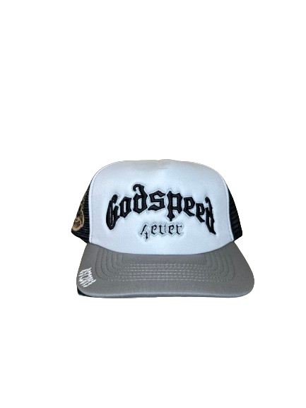 Godspeed GS Forever Trucker Hat White/Grey/Black