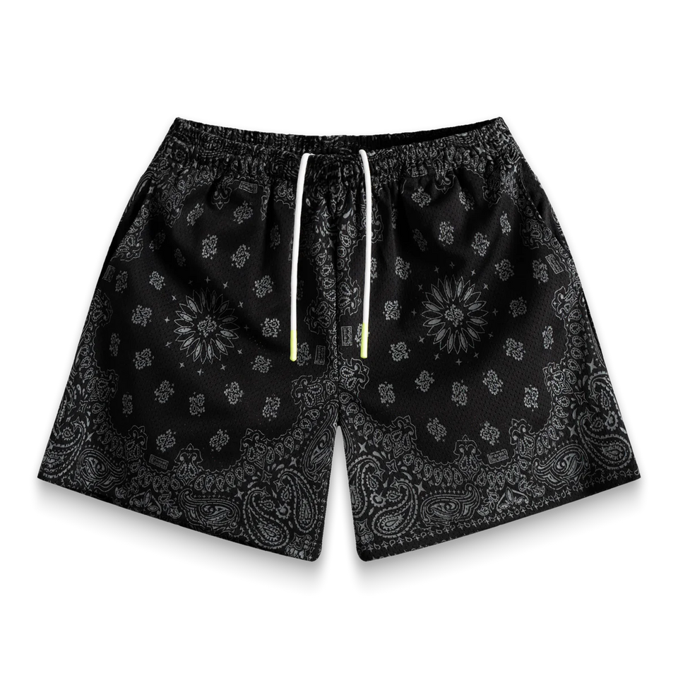 Bravest Studios Carbon Paisley Shorts