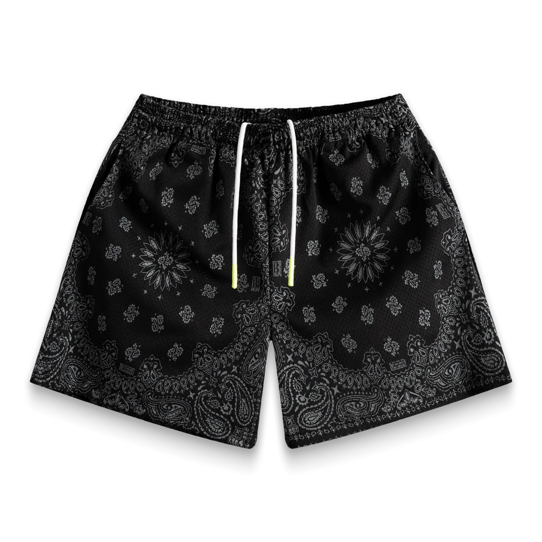 Bravest Studios Carbon Paisley Shorts