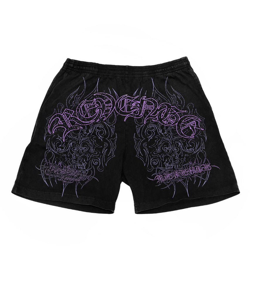 Revenge X Rolling Loud Arcane Black Shorts