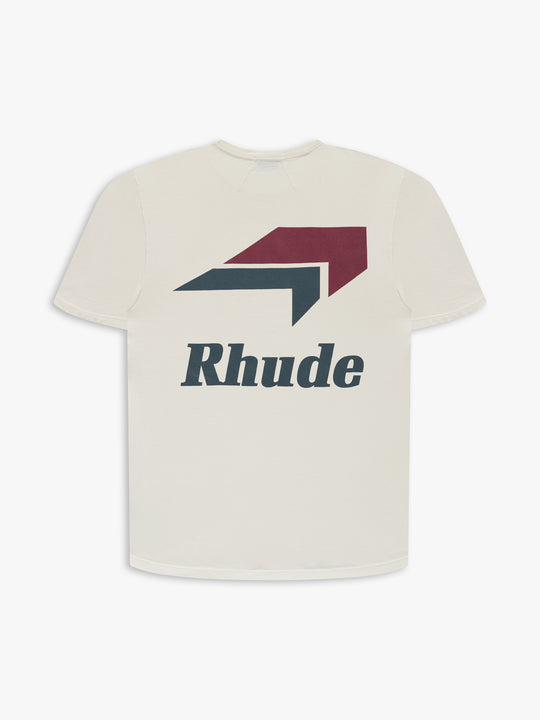 Rhude Off-White Logo Tee
