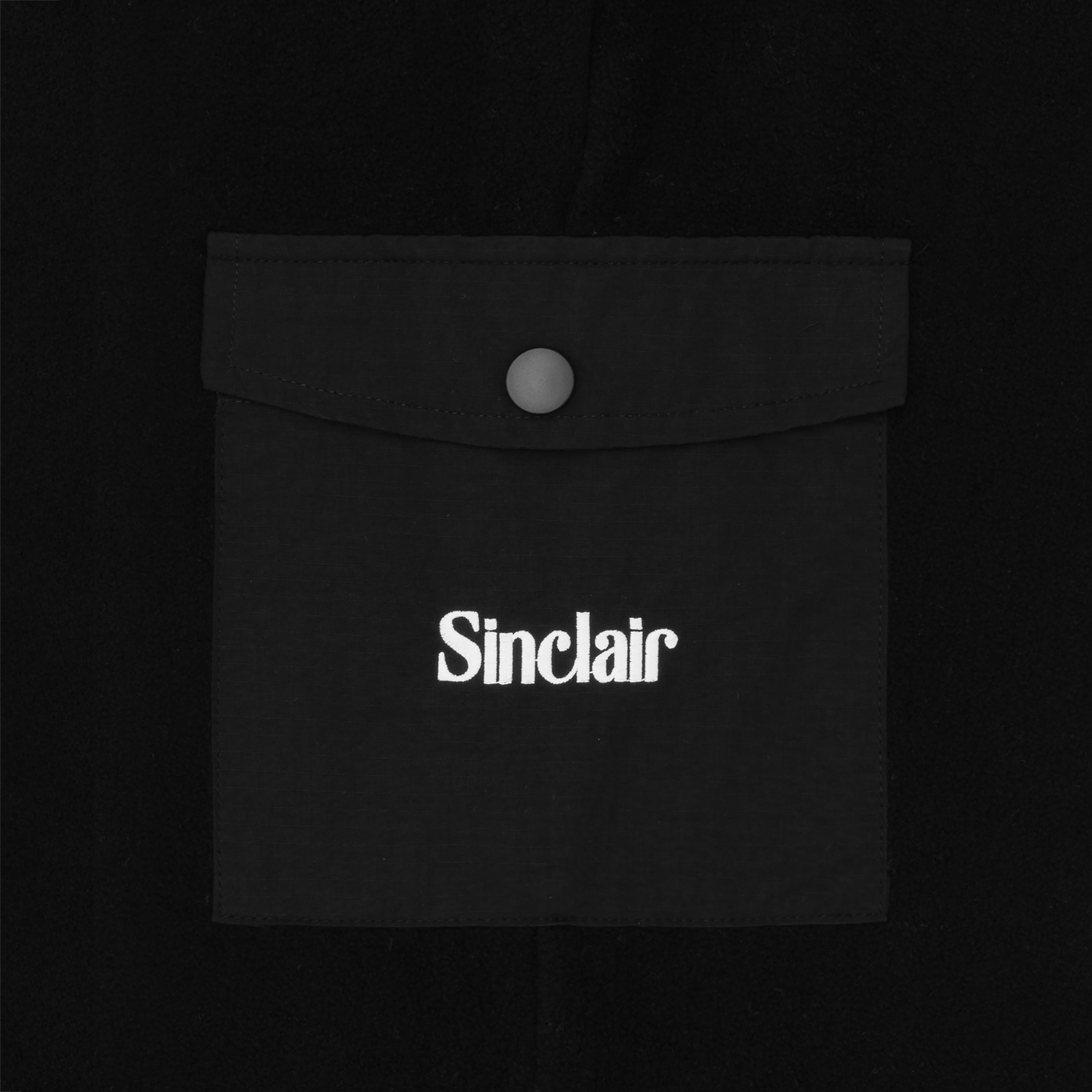 Sinclair Cargo Pocket Fleece Pants Black