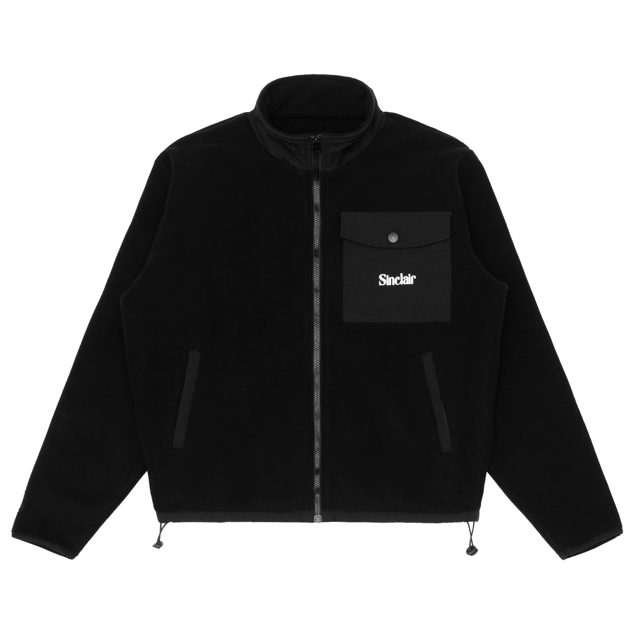 Sinclair Cargo Pocket Fleece Black