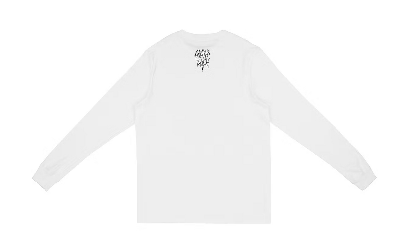 Travis Scott Cactus Jack For Nike SB Longsleeve T-Shirt White