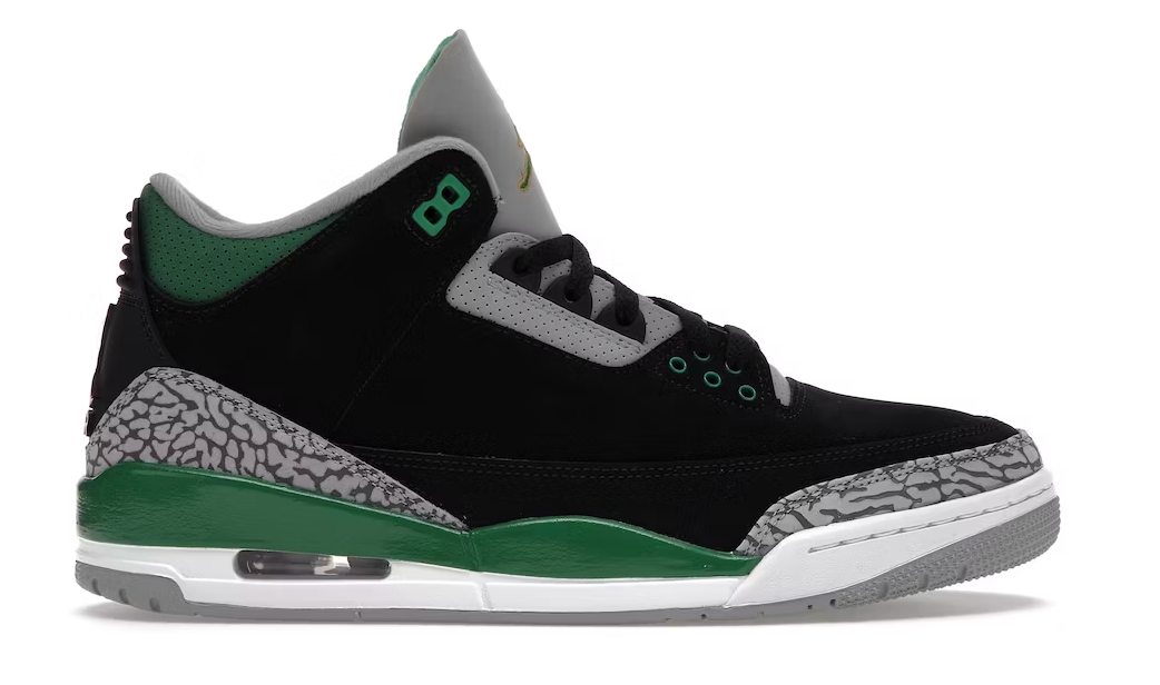 Air Jordan 3 Retro Pine Green