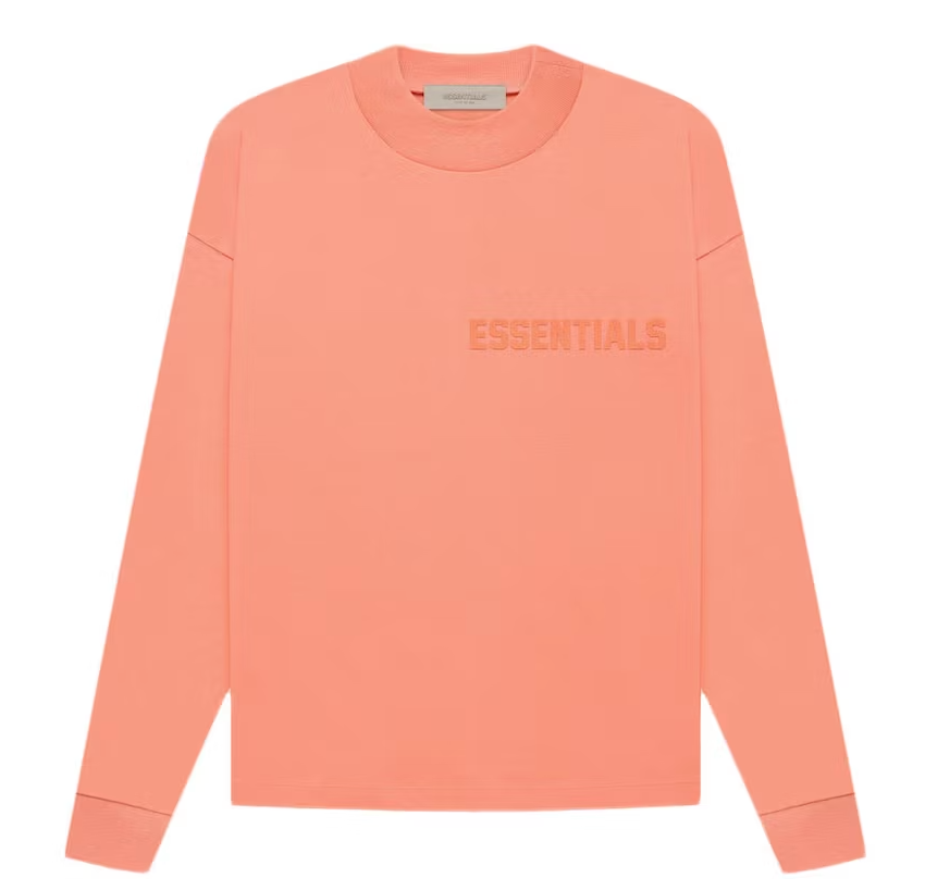 Fear of God Essentials L/S T-shirt Coral