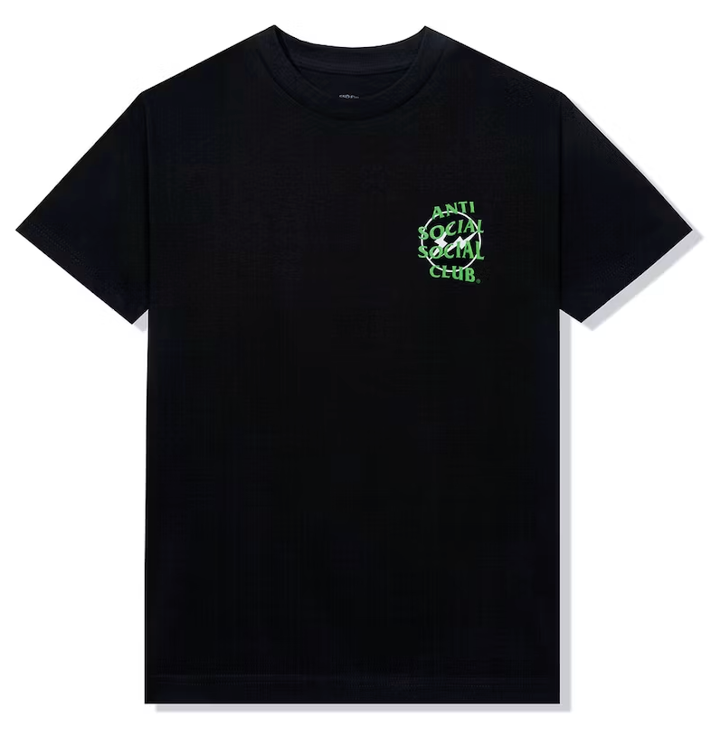 Anti Social Social Club x Fragment Precious Petals Tee (FW22) Black Green