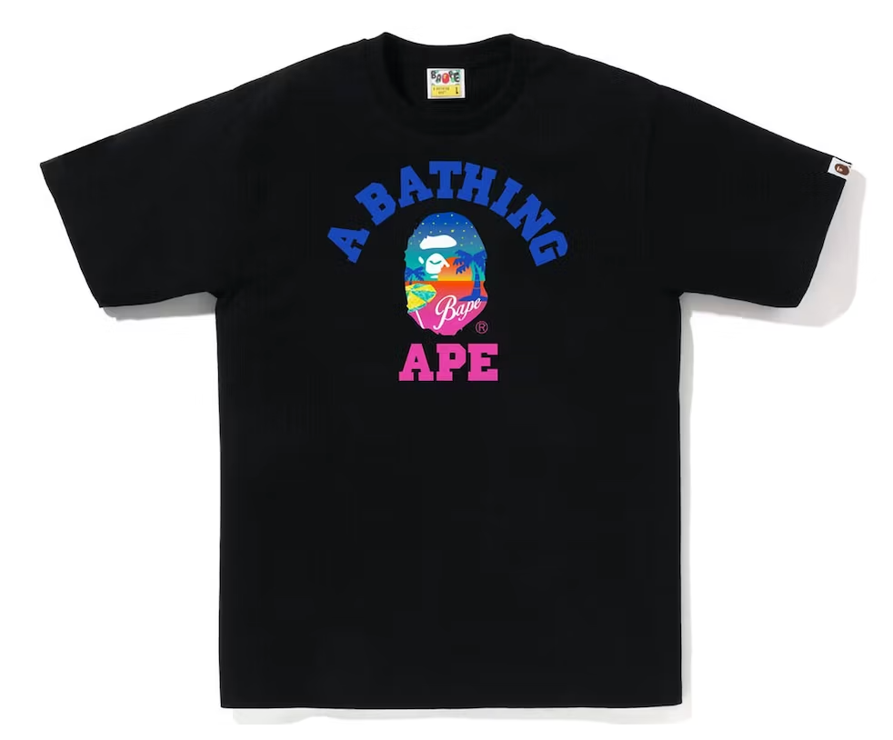 Bape Tee Sunset Beach