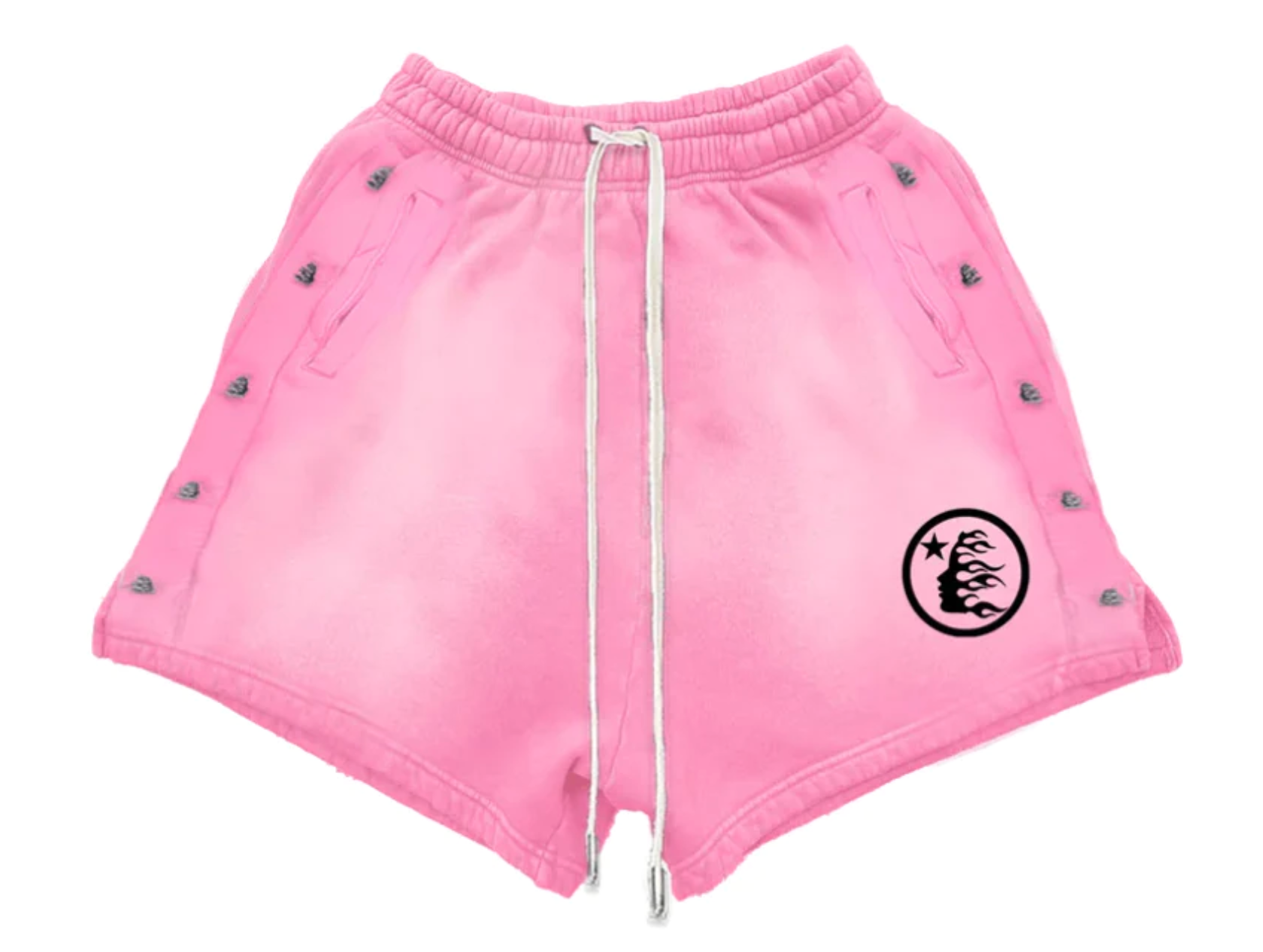 Hellstar Snap Shorts Pink
