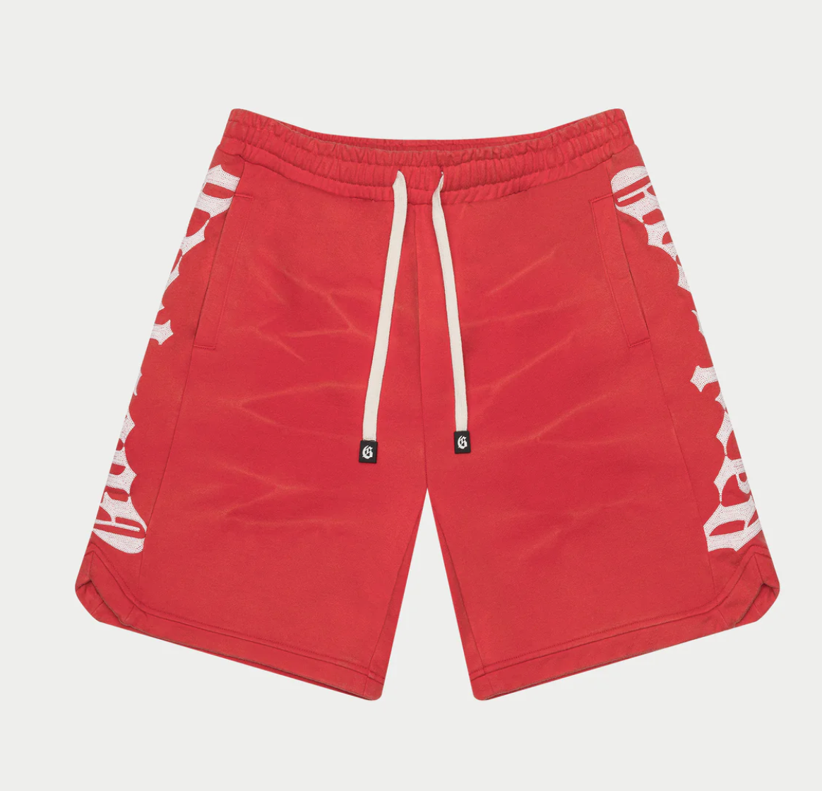Godspeed CourtSide Shorts (Red Tie-Dye)