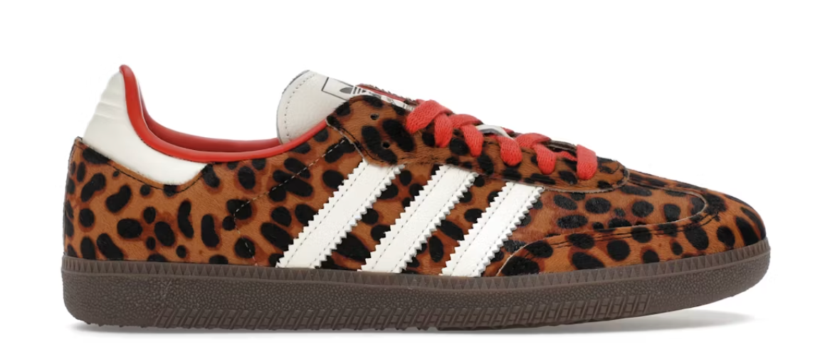 adidas Samba OG Preloved Red Leopard