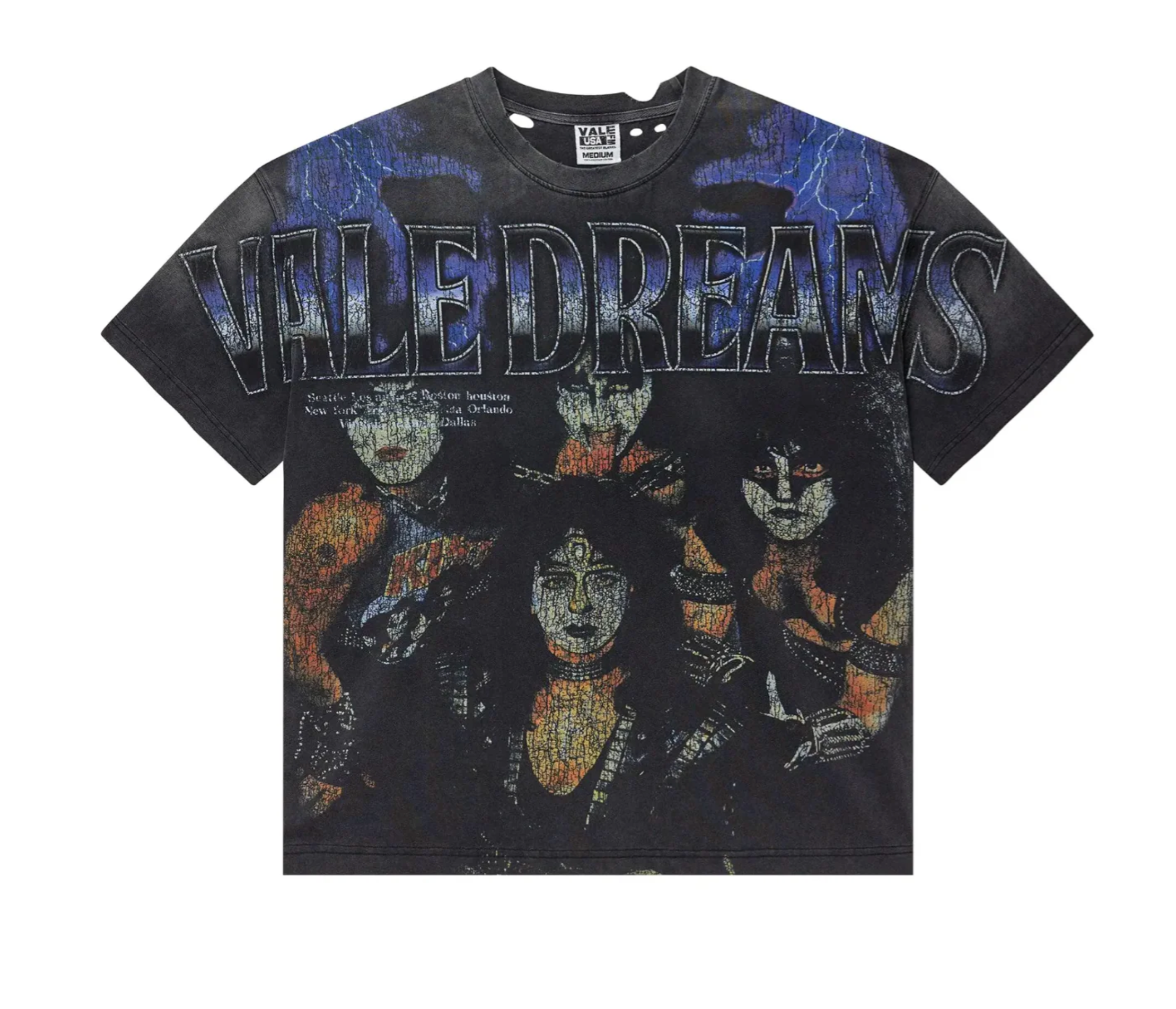 Vale Forever Kiss Tee 'Black'