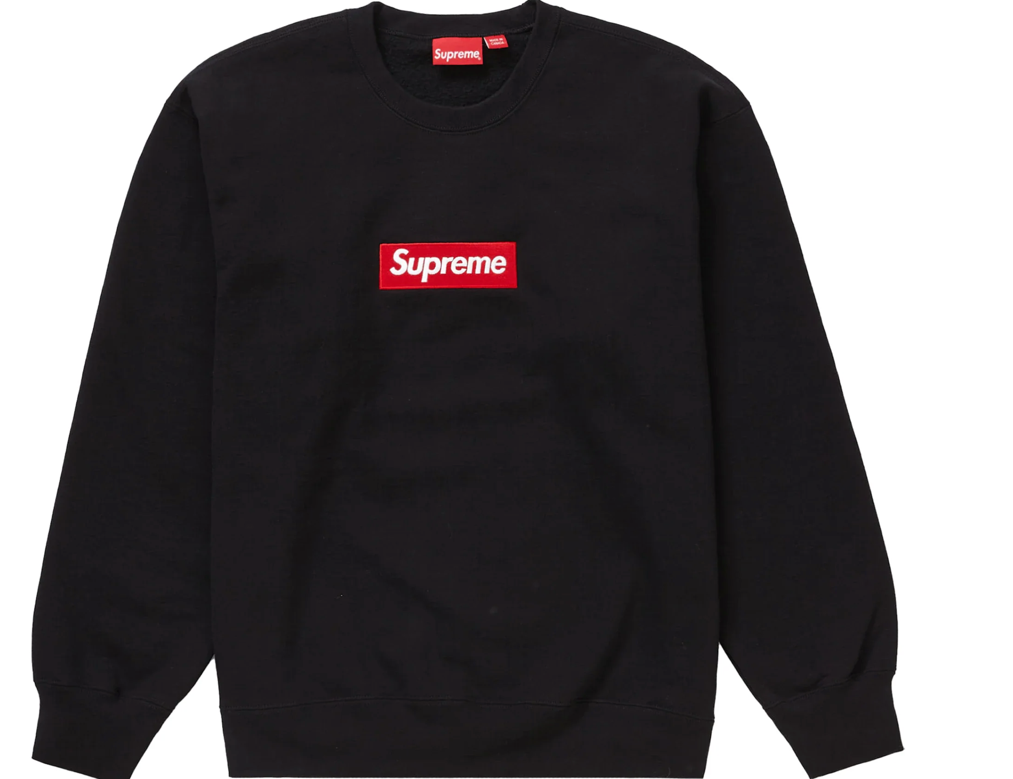 Supreme Box Logo Crewneck (FW22) Black