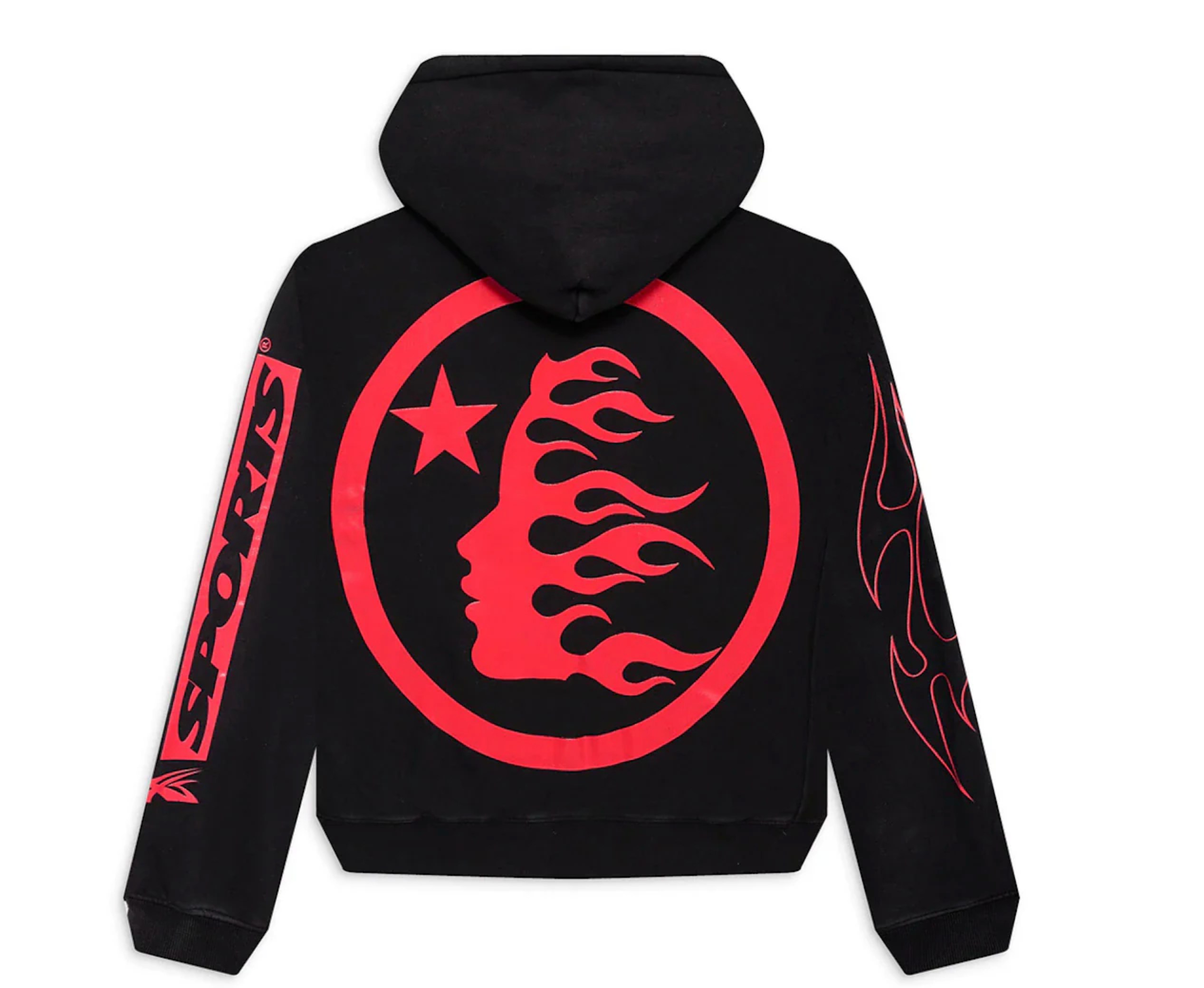 Hellstar Sports Future Flame Hoodie Black