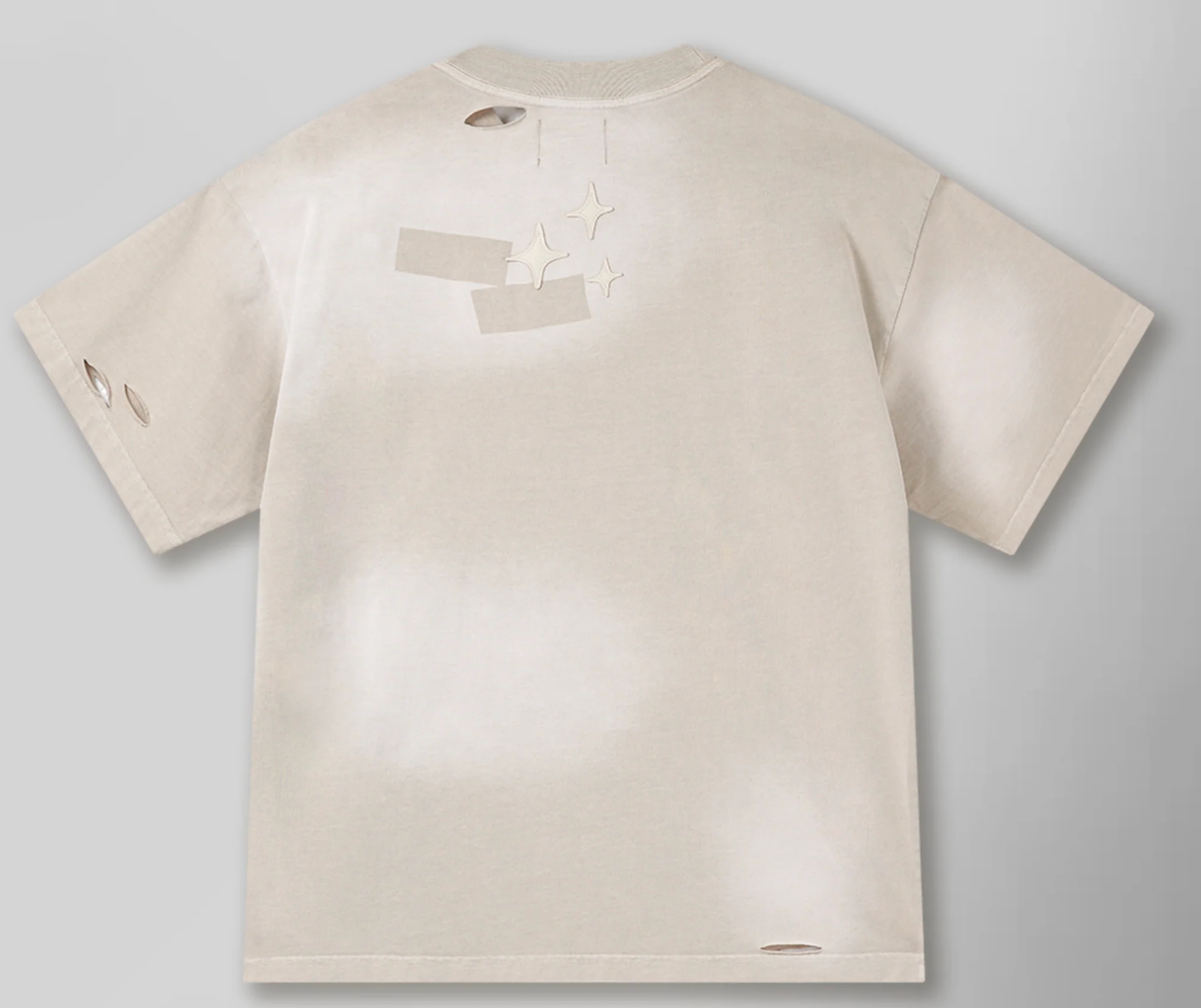 Hyde Park Distressed Pocket Tee - Marble