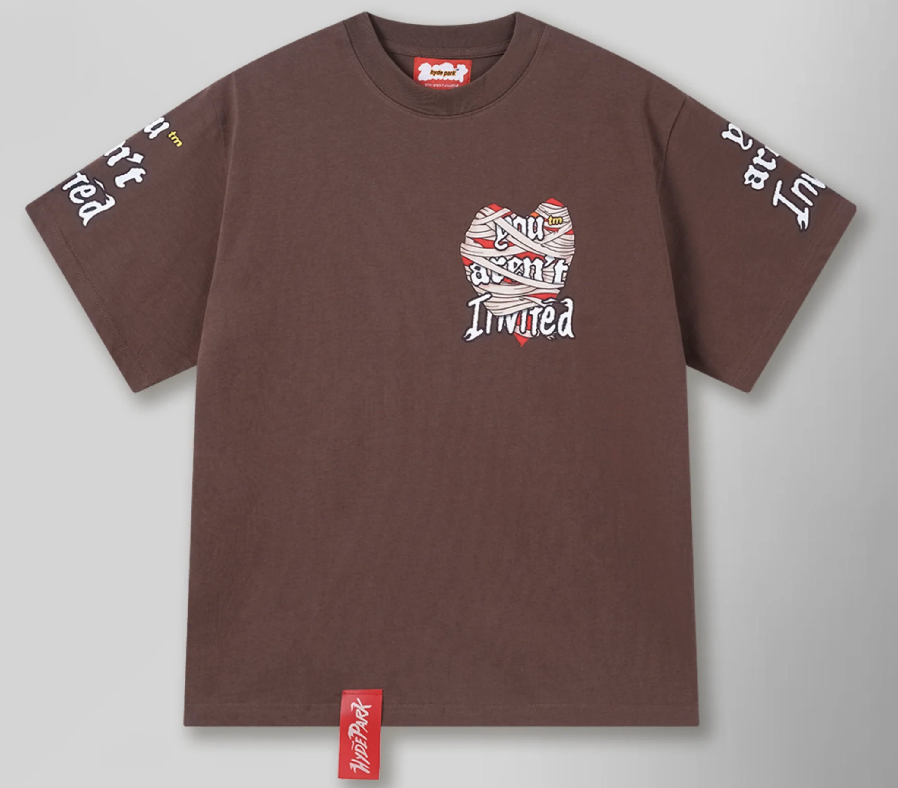 Hyde Park Wrap It Up Tee - Brown