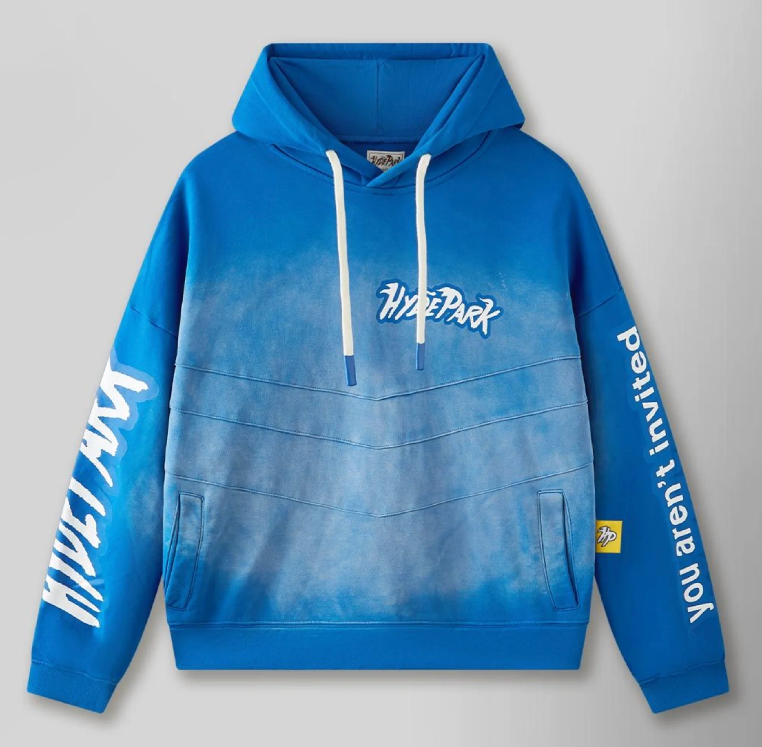 Hyde Park Double Velocity Hoodie - Cool Blue