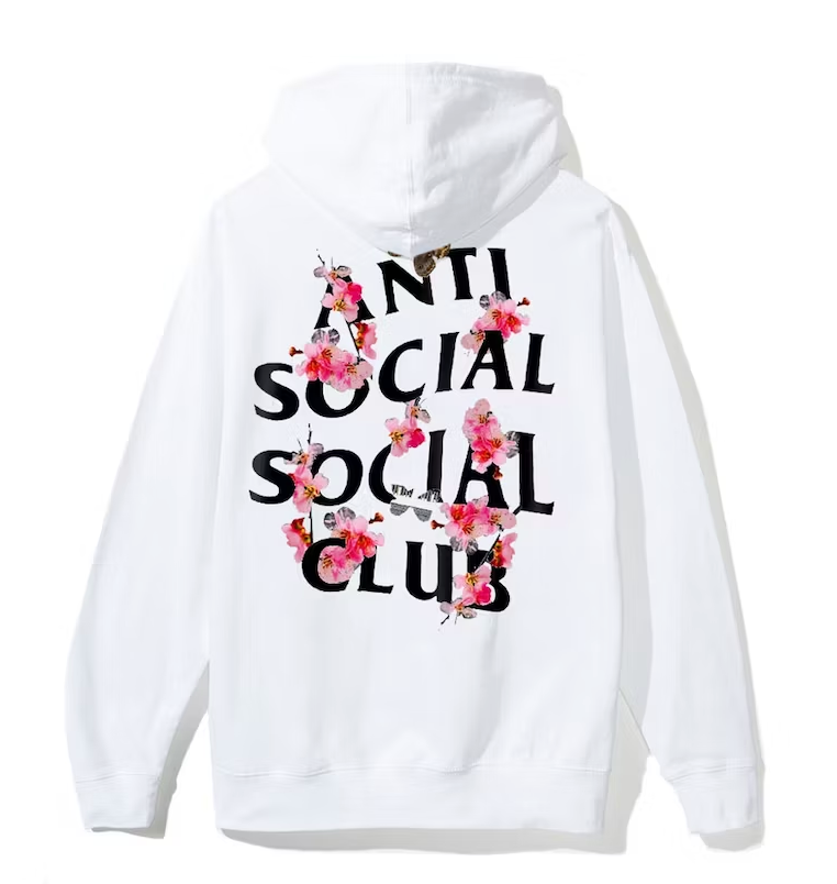 Anti Social Social Club Kkoch White Hoodie