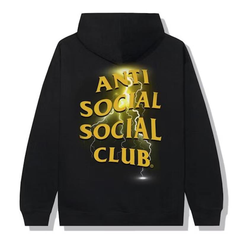 Anti Social Social Club Twista Black Yellow Hoodie