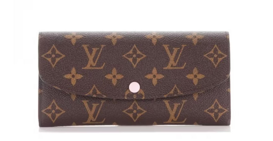Emilie Wallet Monogram Brown/Rose Ballerine