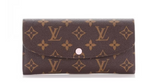 Emilie Wallet Monogram Brown/Rose Ballerine