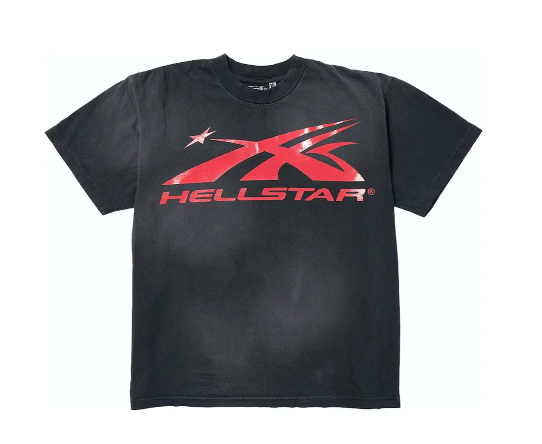Hellstar Sport Logo Gel T-Shirt Black/Red