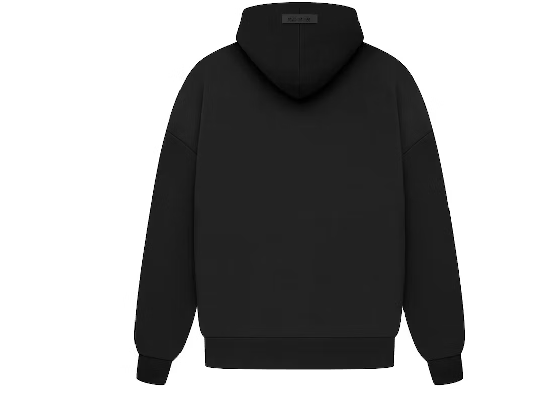 Fear of God Essentials Arch Logo Hoodie Jet Black