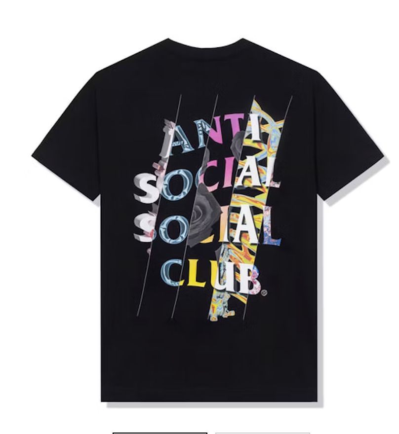 Anti Social Social Club Dissociative T-shirt Black