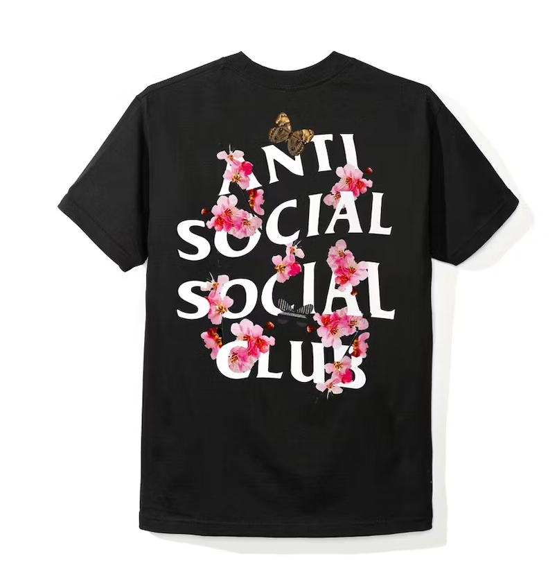 Anti Social Social Club Kkoch Tee Black