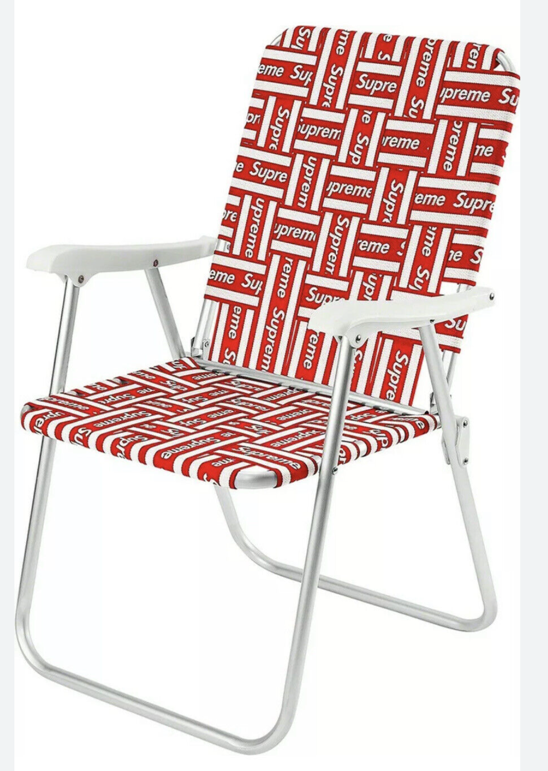 Supreme Lawn Chair Red