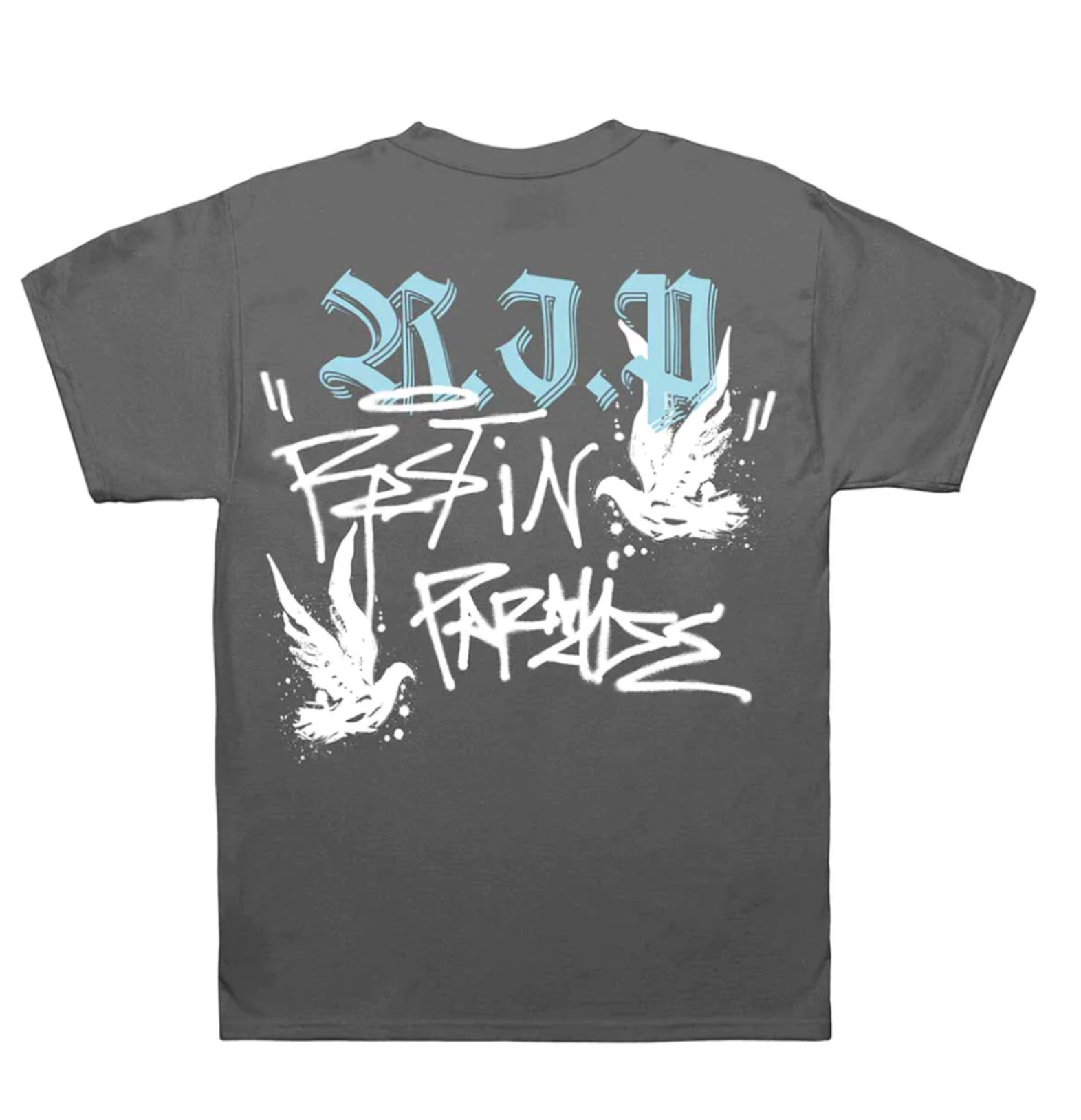 Revenge Graffiti Dove Tee Vintage Black