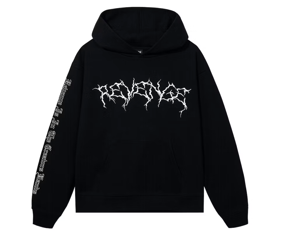 Revenge XXXTentacion Lightning Hoodie Black/White