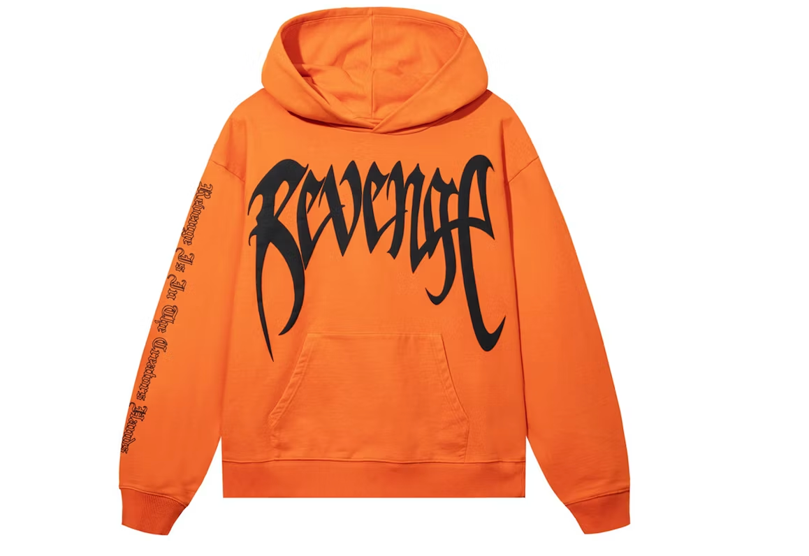 Revenge XXXTentacion Kill Hoodie Orange/Black