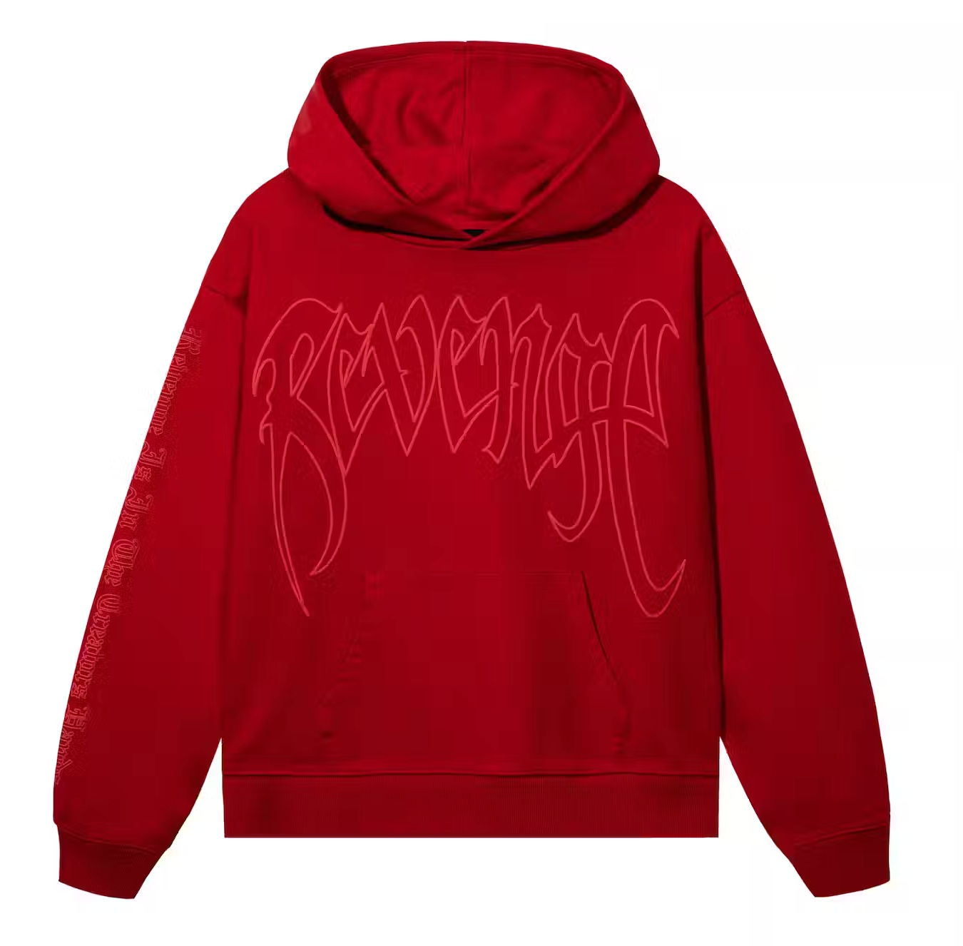 Revenge XXXTentacion Kill Hoodie Red/Red