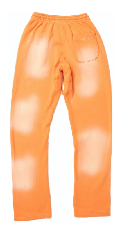 Hellstar Orange Sweatpants Flare Bottom