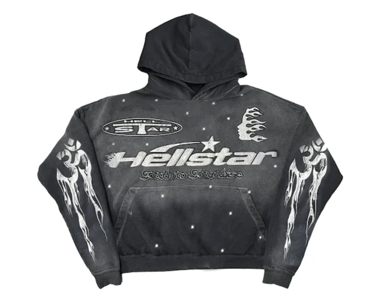 Hellstar Racer Hoodie Black