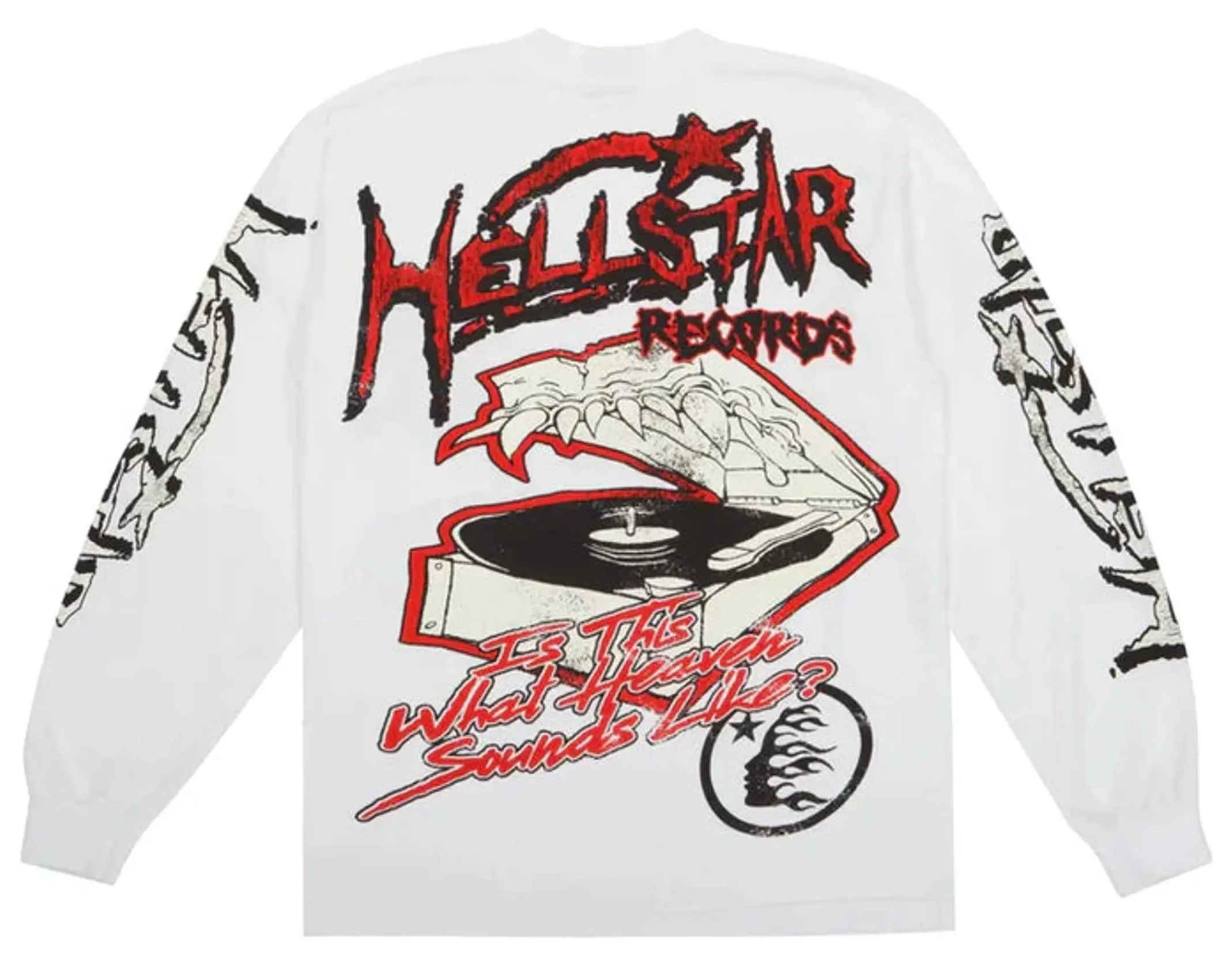 Hellstar Records Love Sleeve White