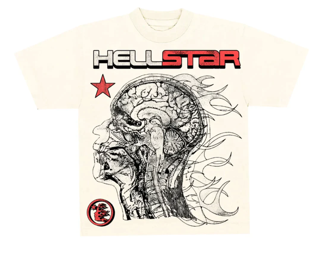 Hellstar Human Development T-Shirt Cream