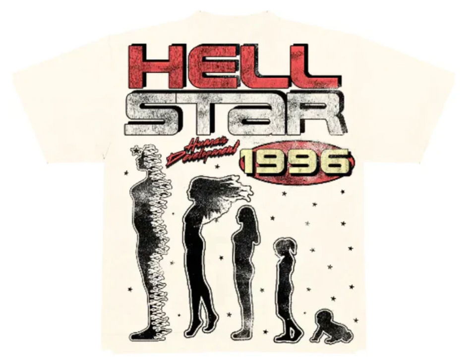 Hellstar Human Development T-Shirt Cream