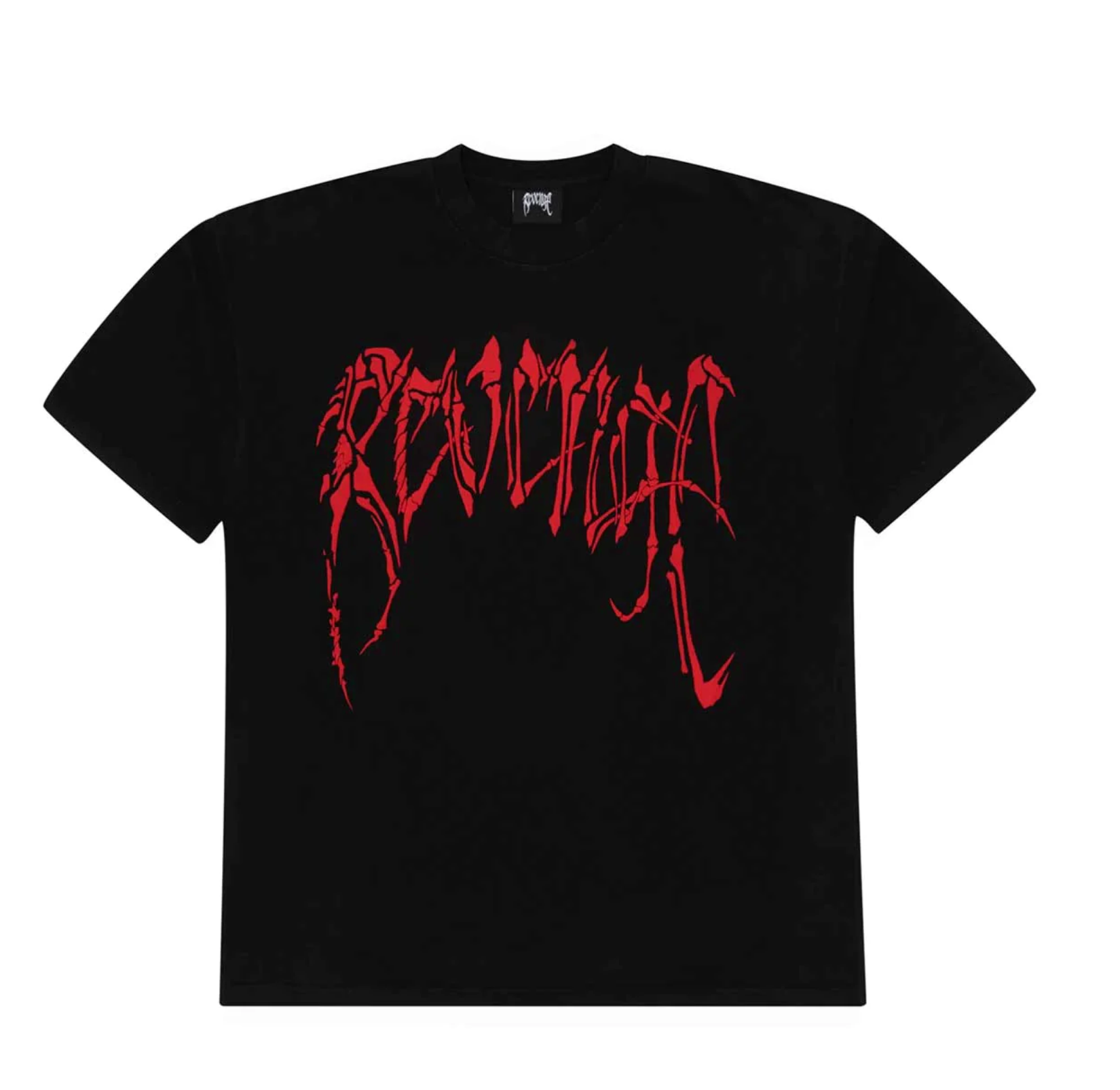 Revenge Red Bones T-Shirt Black