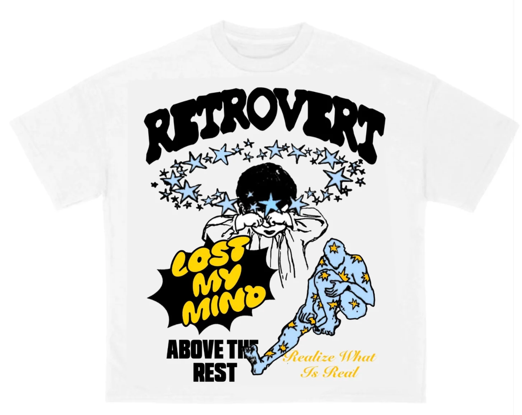 Retrovert Blue Crybaby T-Shirt